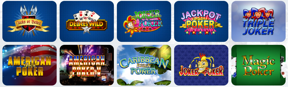 Video póker WOLFBET CASINO