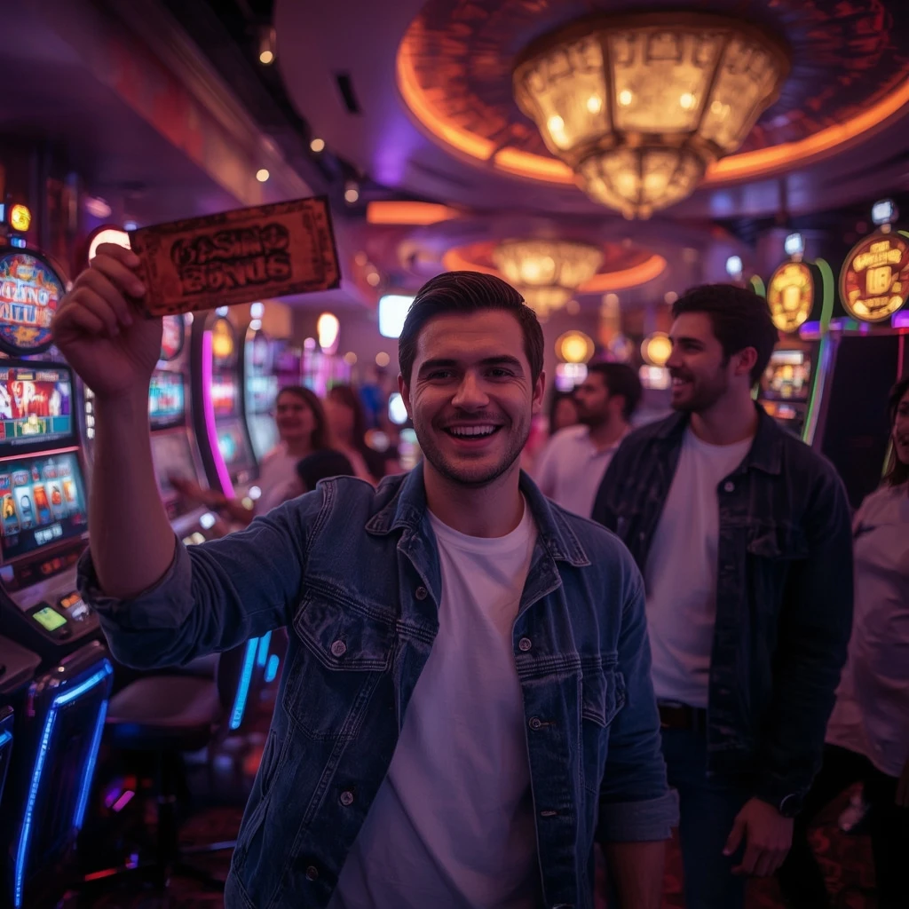 persona con bono de casino WOLF BET CASINO
