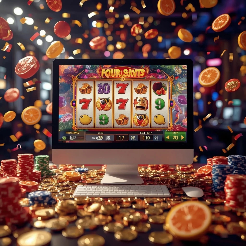 tragamonedas en la pantalla WOLFBET CASINO